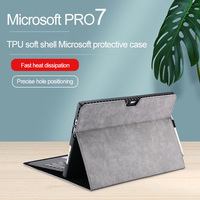 Flip Cover Leather Case For Microsoft Surface Pro 6 5 4 3 7 Plus X 8 9 Tablet Sleeve For Surface Go 1 2 3 Pouch Case Stand