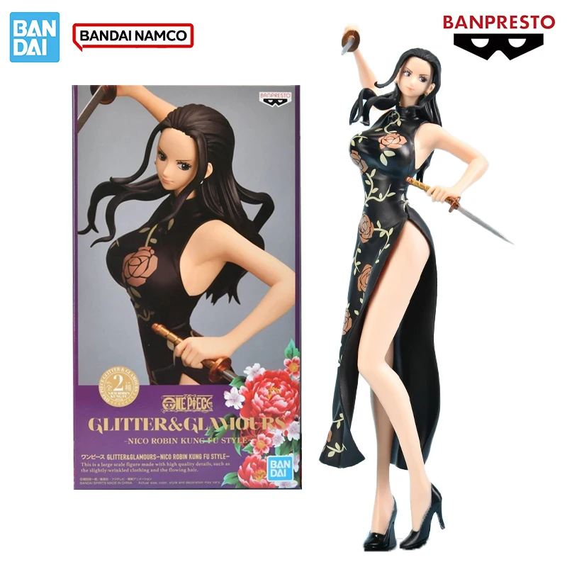 

Bandai натуральная ONE PIECE Banpresto блестящие и гламурные Нико Робин 100% оригинальная коробка аниме товары фигурка праздничные подарки