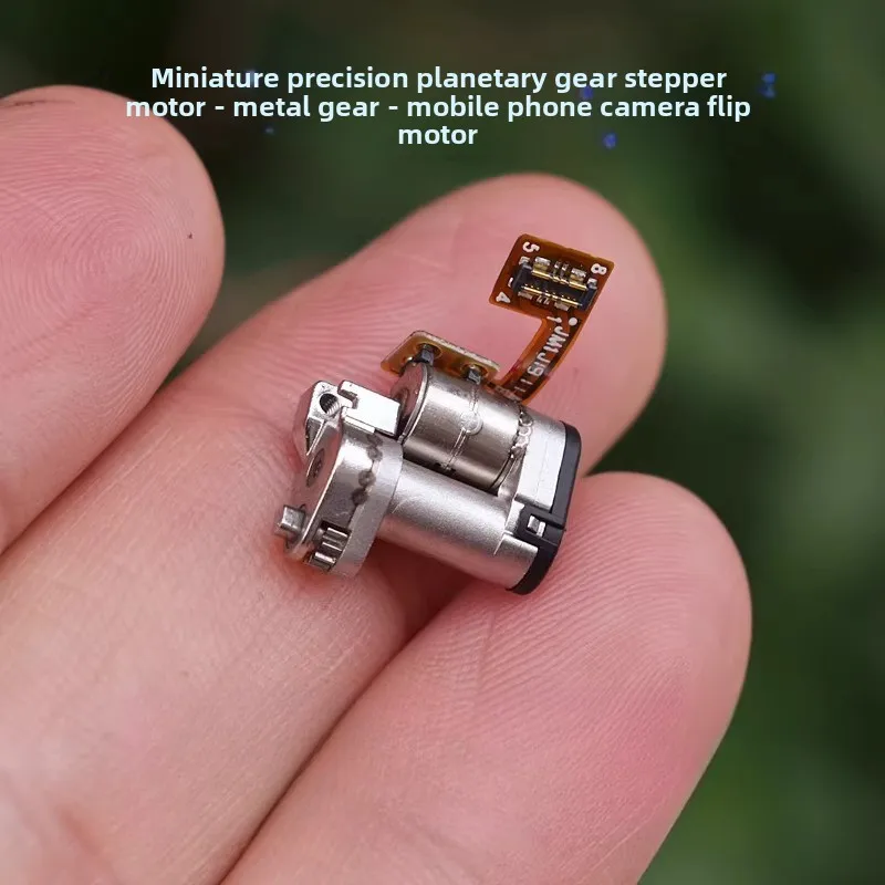 Ultra Mini Metal Gear 5MM Planetary Gear Stepper Motor Precise Flip Motor for Mobile Phone Lens