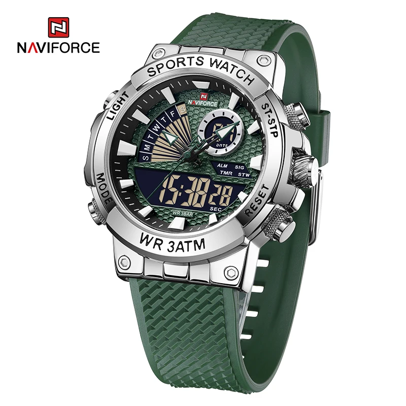 

NAVIFORCE High Quality Watches for Mens Sport Digital Quartz Wrist watch Military Waterproof Luminous Clock Relogios Masculino