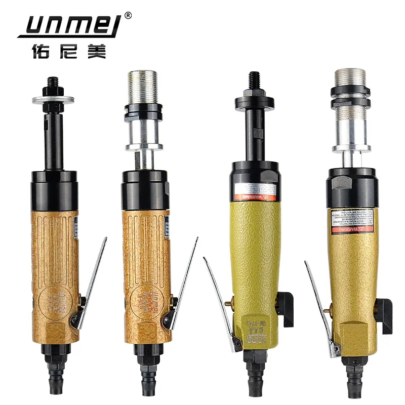 Yuni Mei Octagonal Sandpaper Eight-Blade Pneumatic Grinding Machine Polishing Machine Sandpaper Machine Furniture Carving Straight-Type Multi-Function