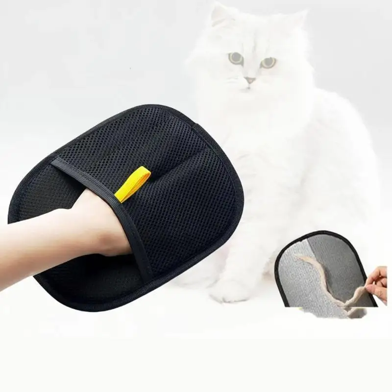 Pet Hair Removal Gloves Reusable Dog And Cat Grooming Tools Hair Removal Gloves Home Carpet Sofa Electrostatic Cleaning Gloves