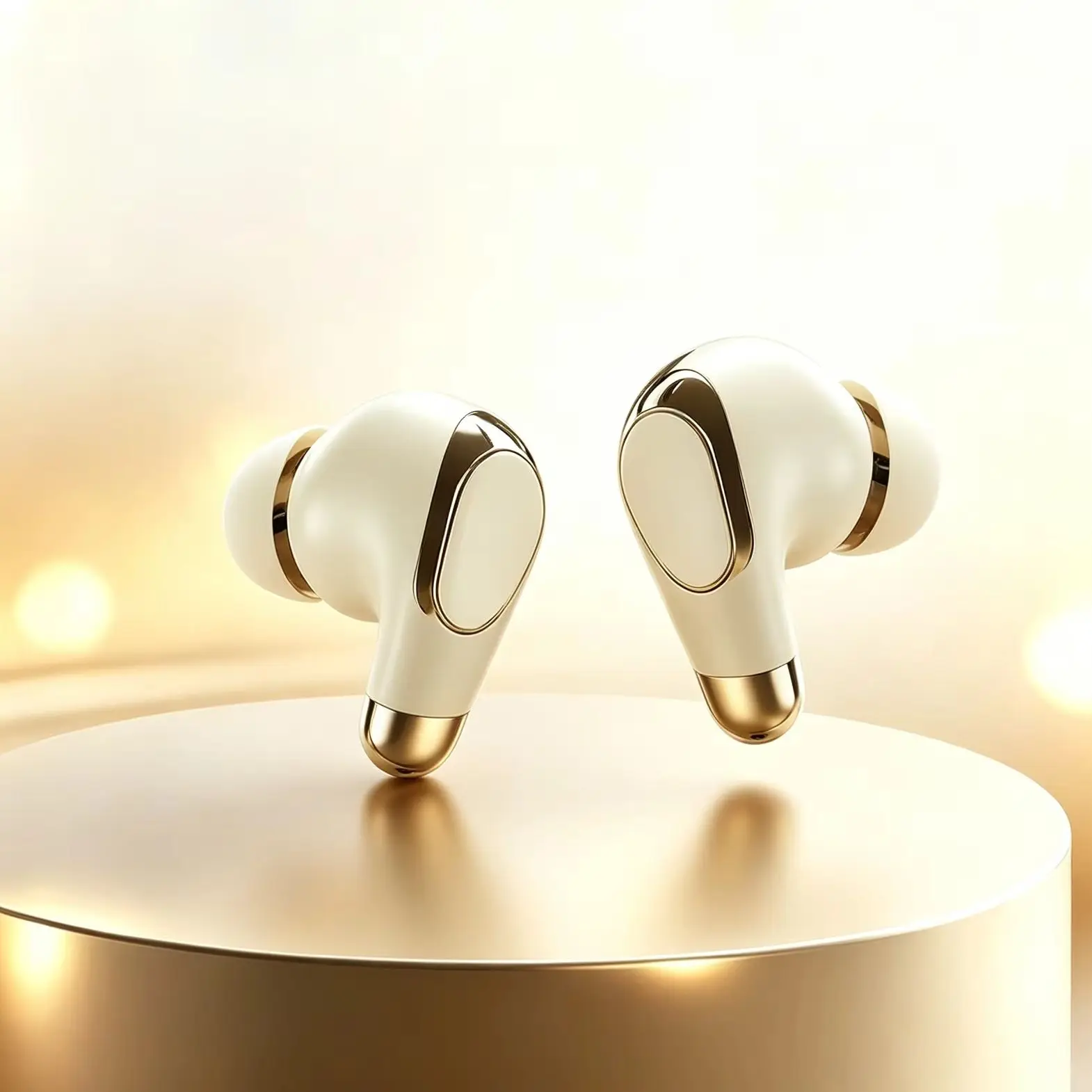 LGOODVIN X87 4‑in‑1 Wireless Bluetooth Earbuds,Interchangeable Clip‑on & Semi‑In‑Ear Dual‑Wear Design,Immersive Audio,Extended P