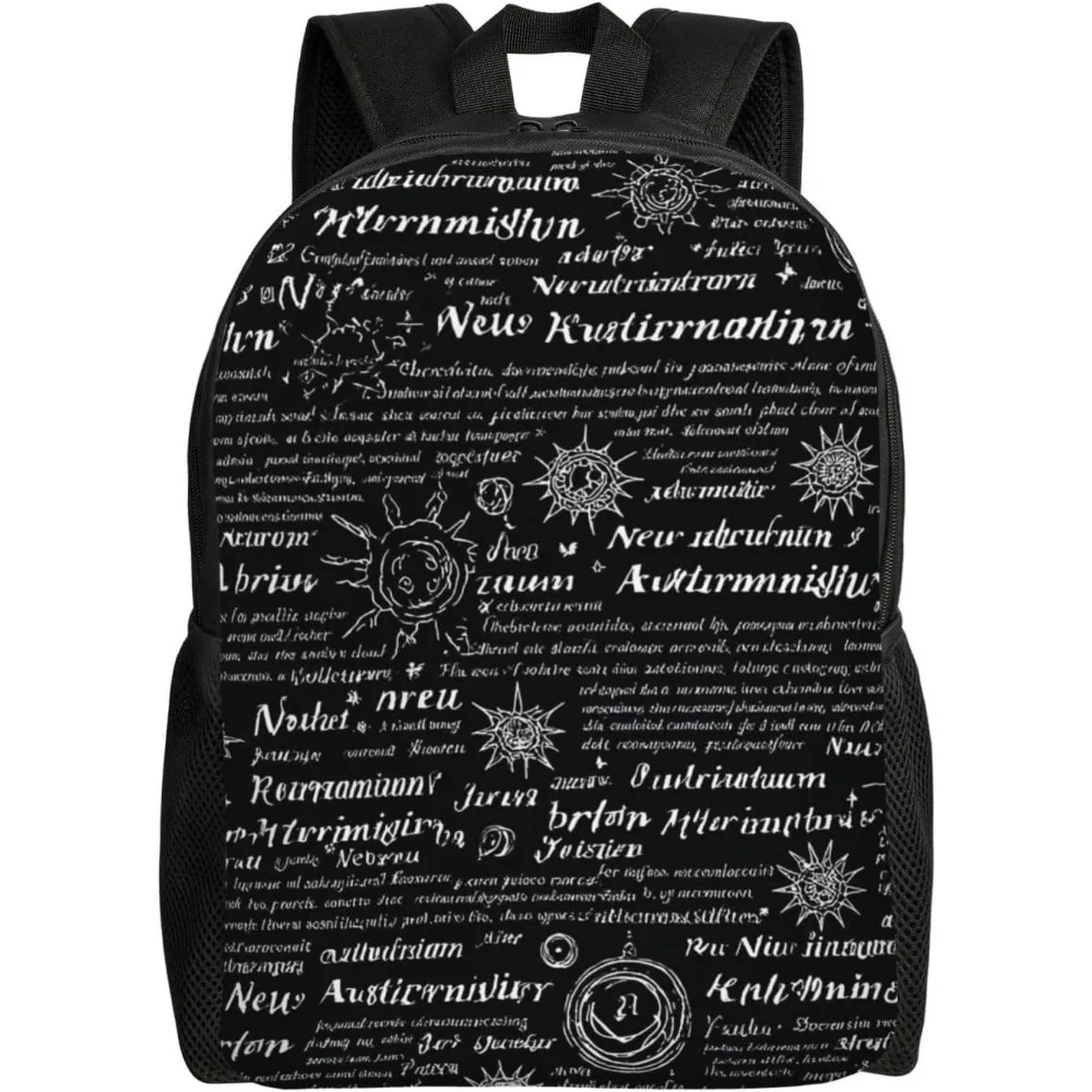 

Laptop Backpack 16.1 In Travel Waterproof Daypack Supernatural Bookbag Casual Computer Bag