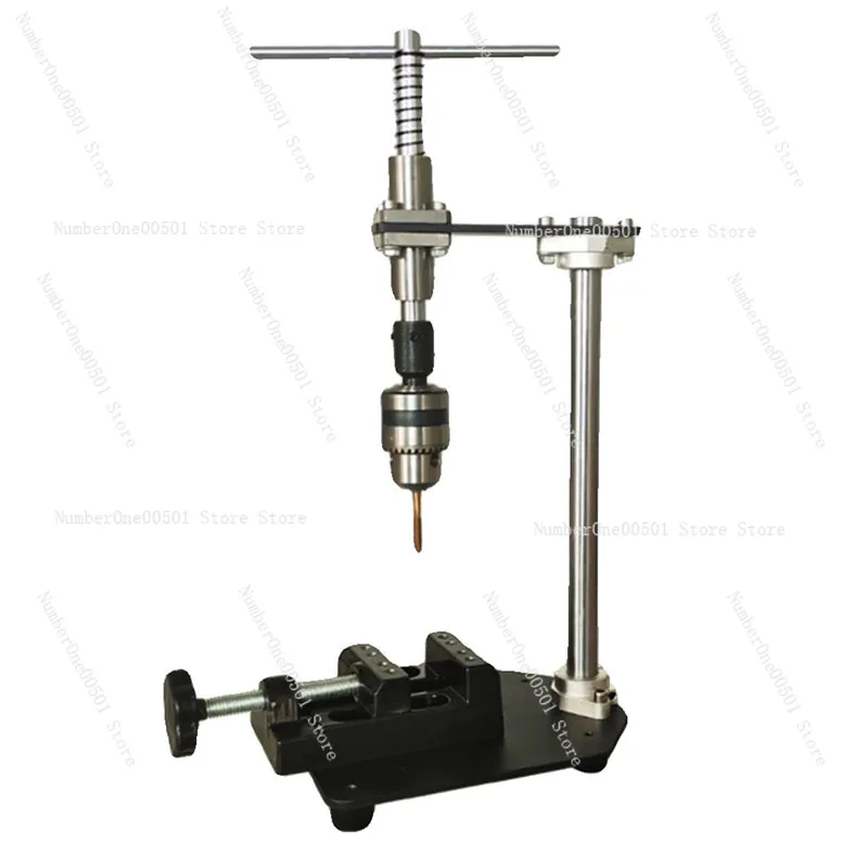 

Manual Vertical Tapping Machine Tapping Small Handheld Adjustable Tap Wrench Desktop Wrench Extended Ratchet Rocking Probe Arm