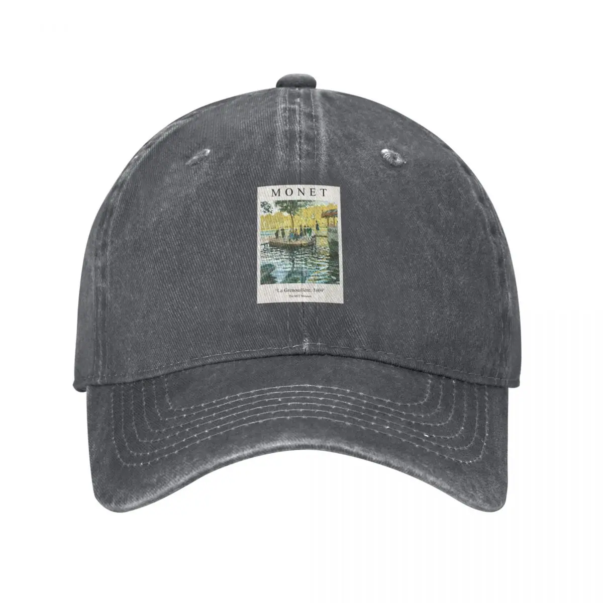 Claude Monet - La Grenouillere Baseball Cap sun hat summer hat Luxury Man Hat For Women 2025 Men's