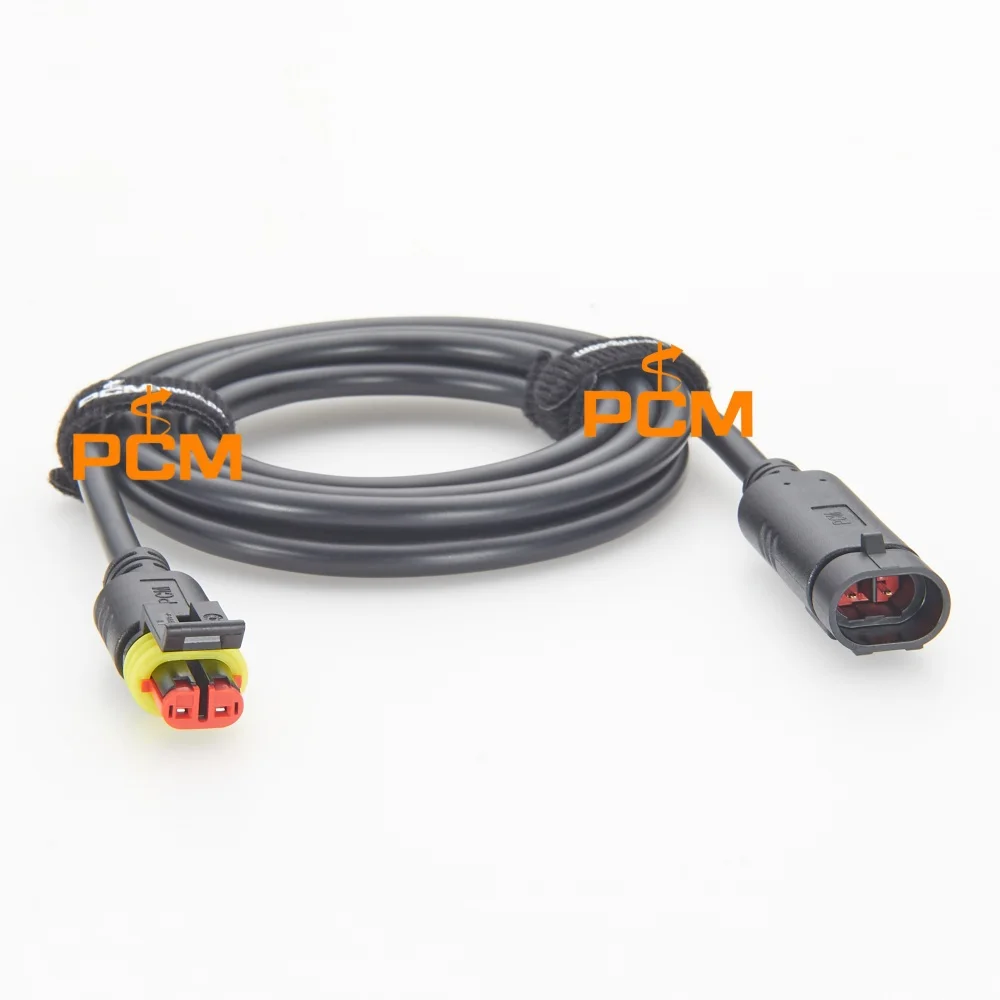Superseal 2 Pin 282104 to 282080 Extension Cable Waterproof Automotive Wire Harness for Truck Trailer LED Lights Sensors view 6