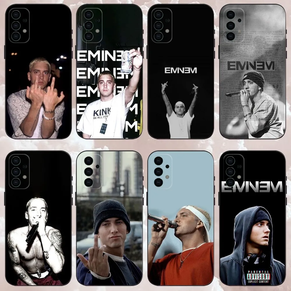 

Rapper E-Eminem Phone Case For Samsung Galaxy A13,A21s,A22,A31,A32,A52,A53,A71,A80,Soft Black Shell