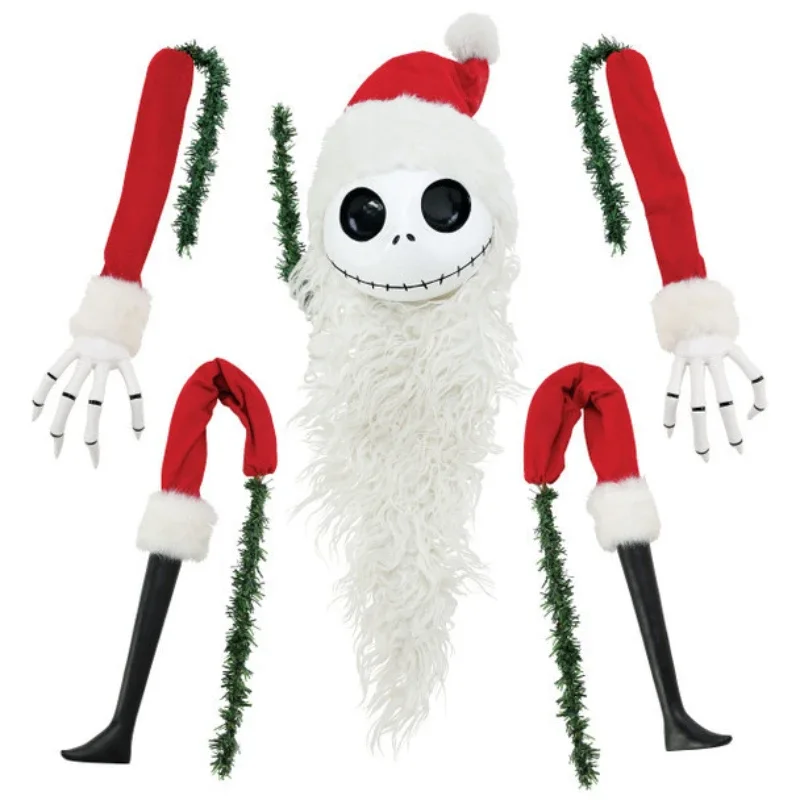 Disney The Nightmare Before Christmas Jack Skellington Stitch Santa Claus Christmas Tree Garden Decorations Ornaments Halloween