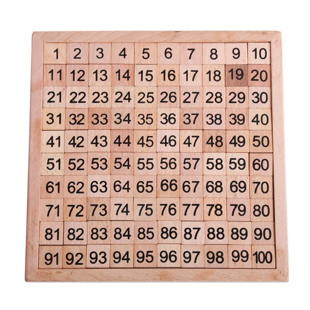 1set-natural-wood-number-puzzle-board-1-through-100-early-learning-aid-for-kids-enhances-numeracy-cognitive-motor-skills