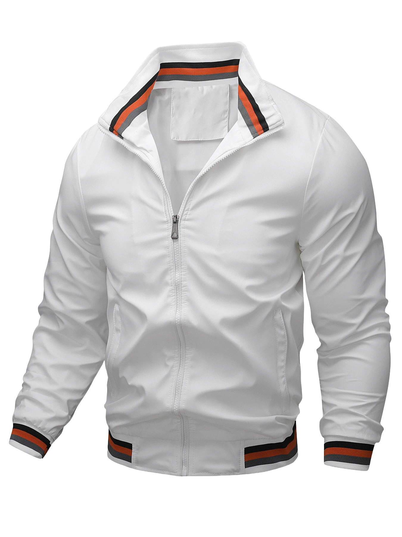 

Men's Business Jackets, Men's Jackets, Casual Jackets, New Spring and Autumn Trendy Jackets, Men's Clothing, Men's Stand-Up Collar Casual Jackets, Sports Men's Wear