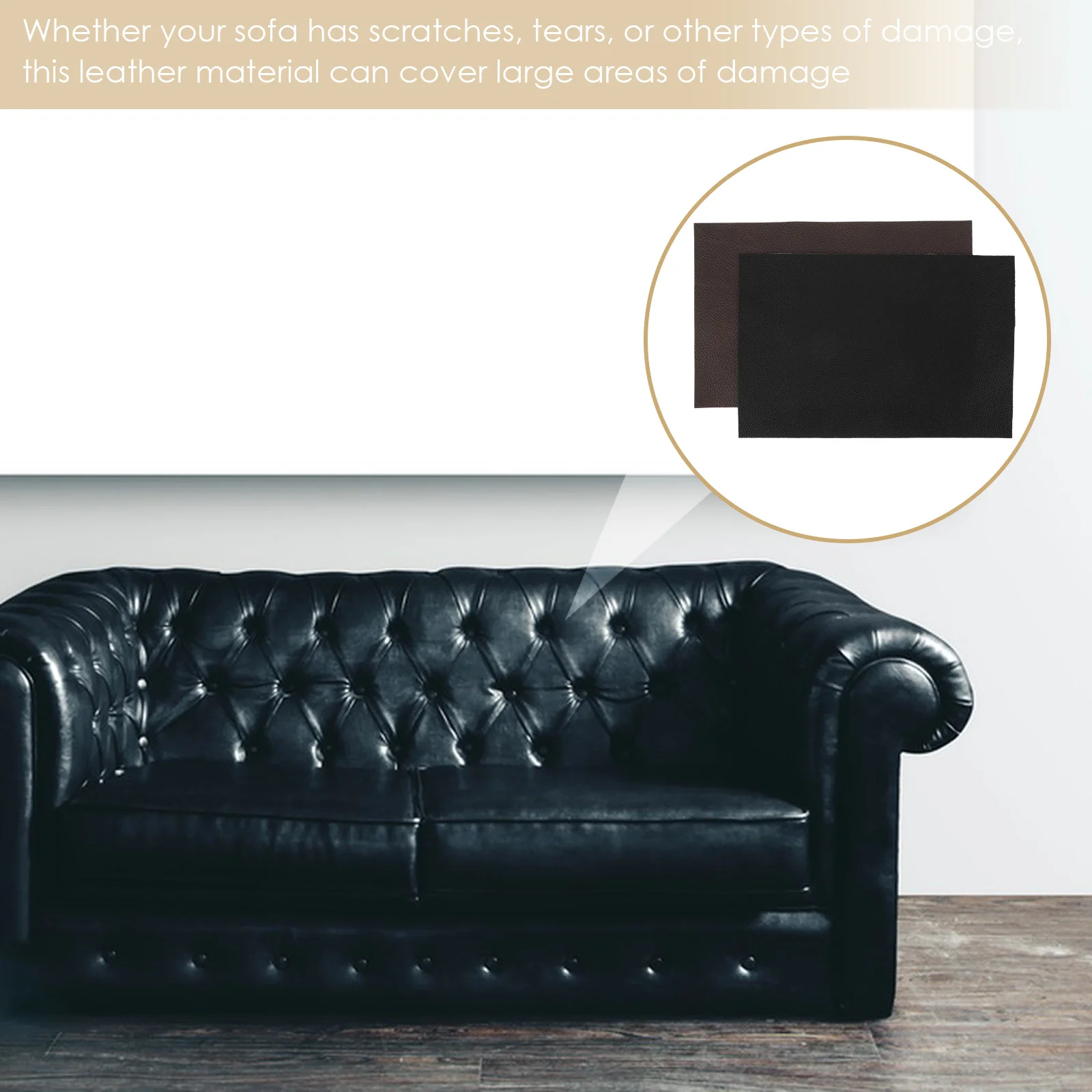 

2Pcs Sofa Making Kit Thick Sheets for Crafts Furniture Restoration Save Effort Fabric