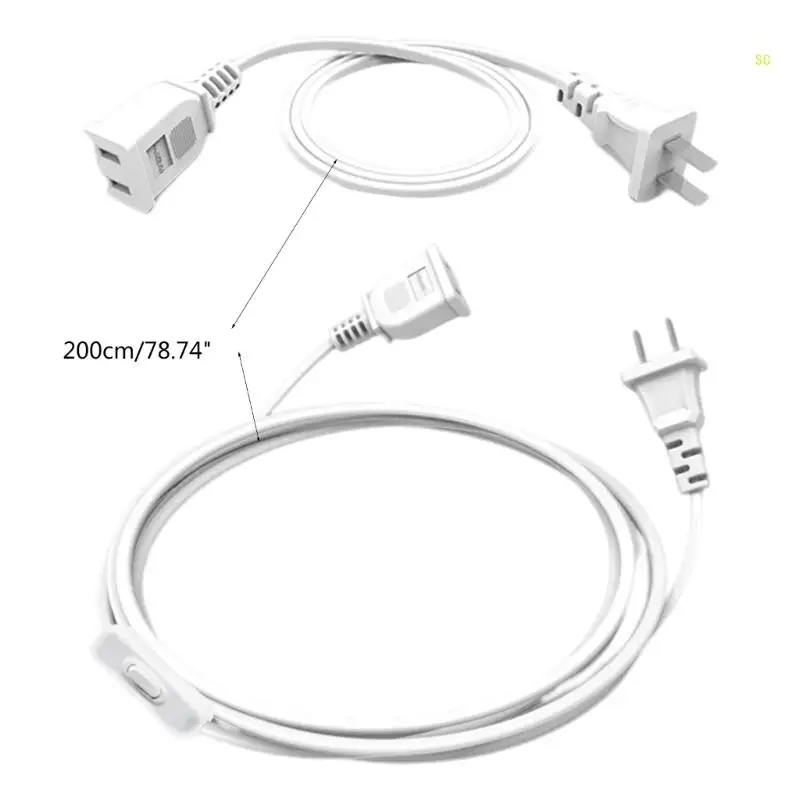 Поляризованный американский удлинитель с 2 штырями «папа-мама», кабель Nema от 1-15P до 1-15R, дропшиппинг