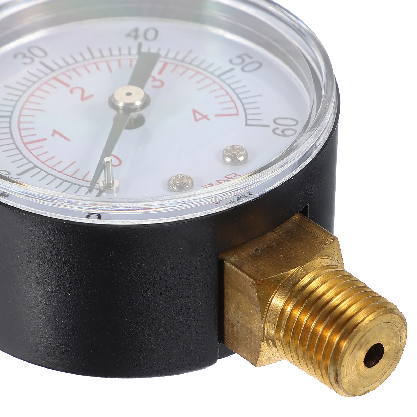 

1 Set Pool Pressure Gauge Filter Utility Water Lightweight Easy-Read Markings For Swimming Pools Spas Aquariums Outdoor Garden