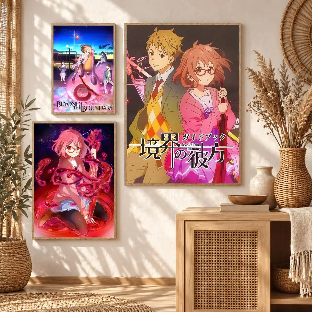 Supernatural Anime B-Beyond The Boundary Painting Calligraphy Modern Canvas Wall Art Prints for Living Room Decor | Wall Decals