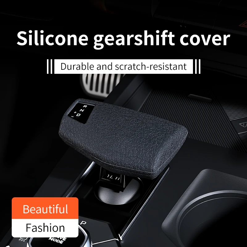 Forchangan Left-Hand Drive F70 Changan Pickup Cs75 Plus Smart Electric Idd Car Silicone Automatic Gear Shift Lever Protective Cover