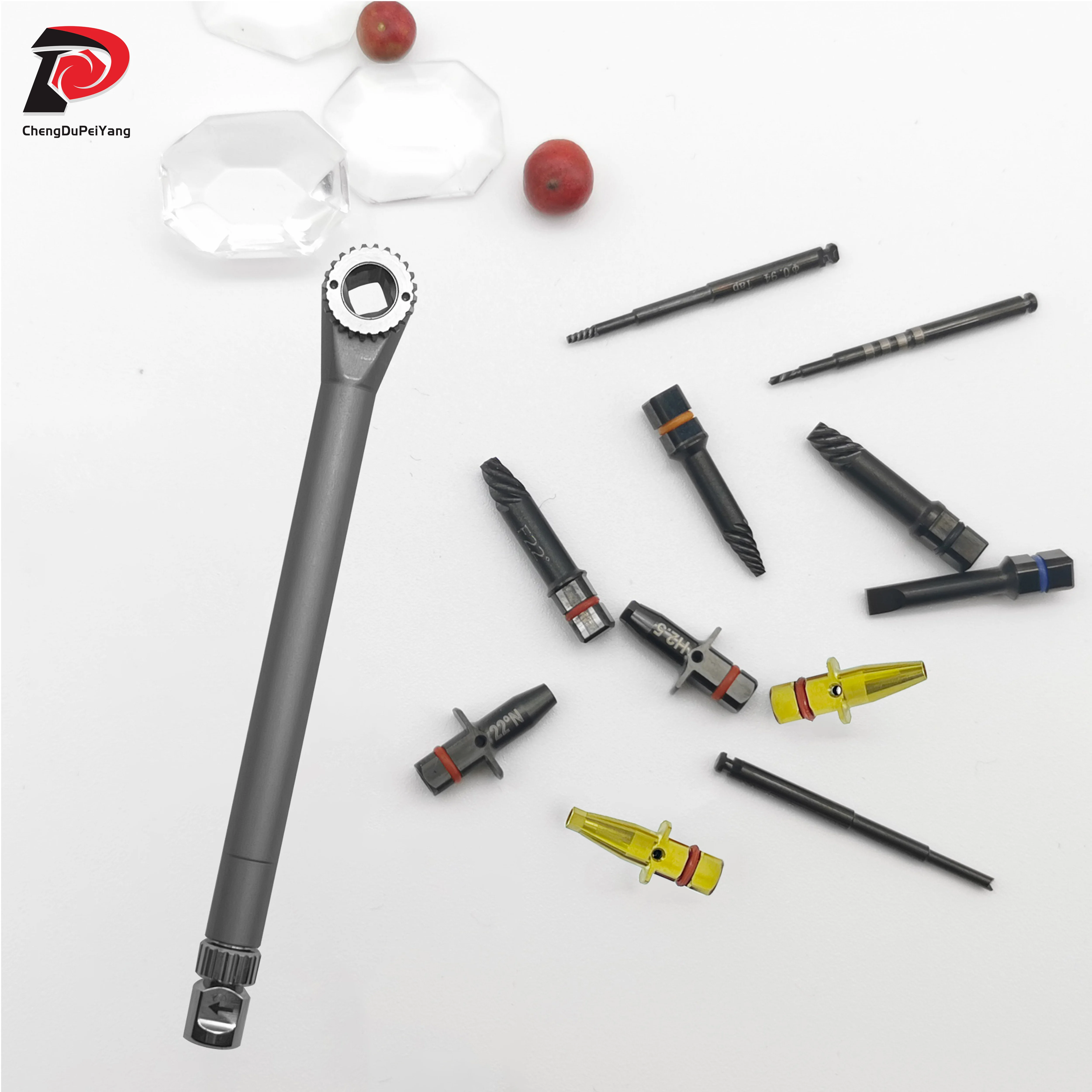 Kit de Remoção Total Dental Conjunto de Expansor de Osso Remover Chave de Catraca de Implante de Fixação Quebrada