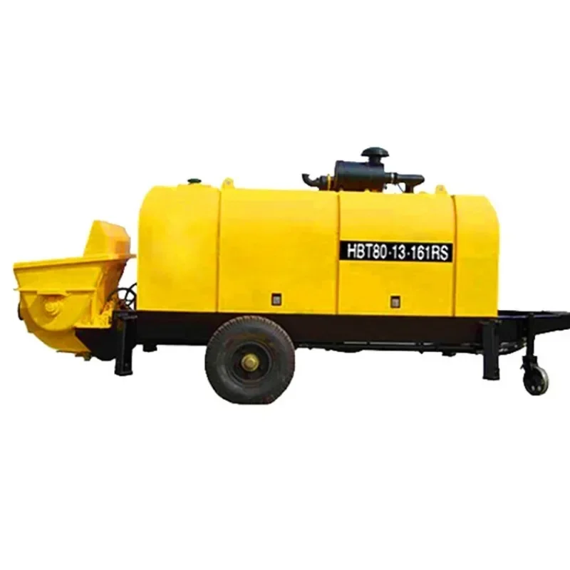 Diesel Engine Mini Small Truck Concrete Pump Machine Concrete Mixer with Pump China Concrete Mixer with Pump Diesel Engine