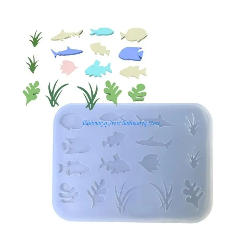 

573B Epoxy Pendants and Hollow Decorations Easy to Clean Mold for Jewelry Crafting