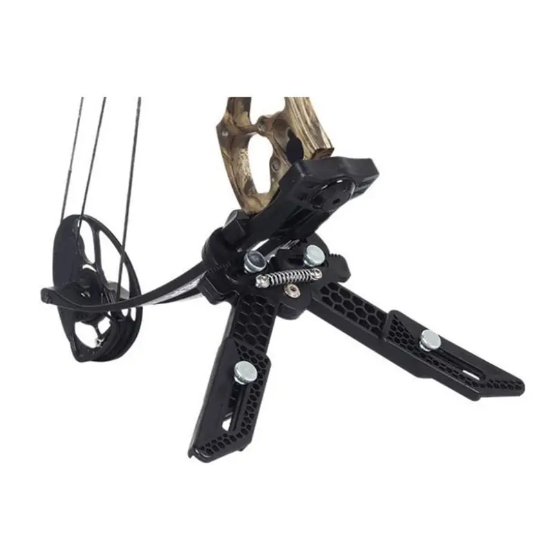 【TRAVEL ESSENTIAL】Dual-Purpose Figure-Eight Bow Stand, Outdoor Archery Composite Bow Bracket, Bow And Arrow Storage Rack, Floor