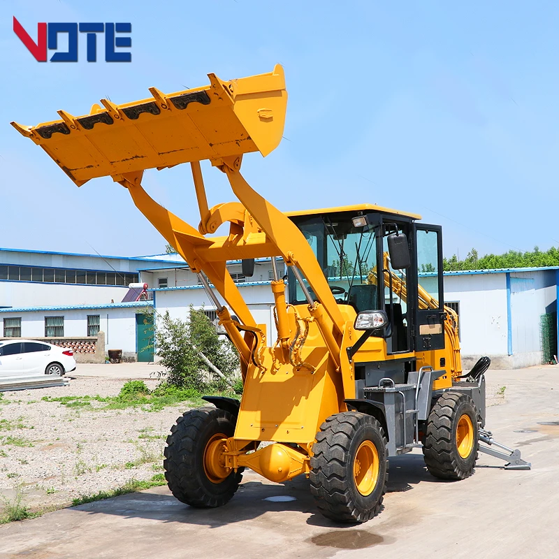 Backhoe Loader Backhoe Loaders Backhoe Wheel Loader 1.5 Ton Front Backhoe Loader For Sale customized