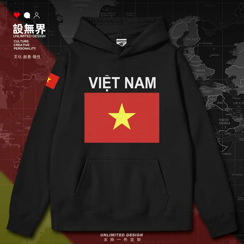 Vietnam National VN mens hoodies sports fashion pullovers tracksuit printed white crewneck sweatshirt autumn winter clothes