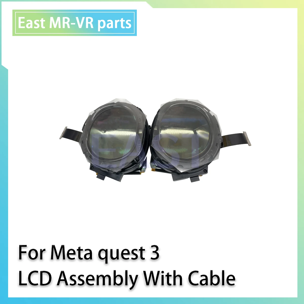 

Origina VR LCD Assembly With Cable For Meta Oculus Quest 3 Headset LCD Display Screen Lens Assembly Part Replacement Accessory