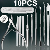 1/10pcs Care Pedicure Kit - Multi-Functional Foot Files, Rasp,and Exfoliator for Smooth Skin,Callus Removal,Cuticle Care tools