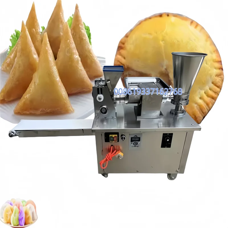 

Factory Direct Sell 500-4800 PCS/H Square Ravioli Samosa Empanada Spring Roll Round Russia Dumpling Making Machine
