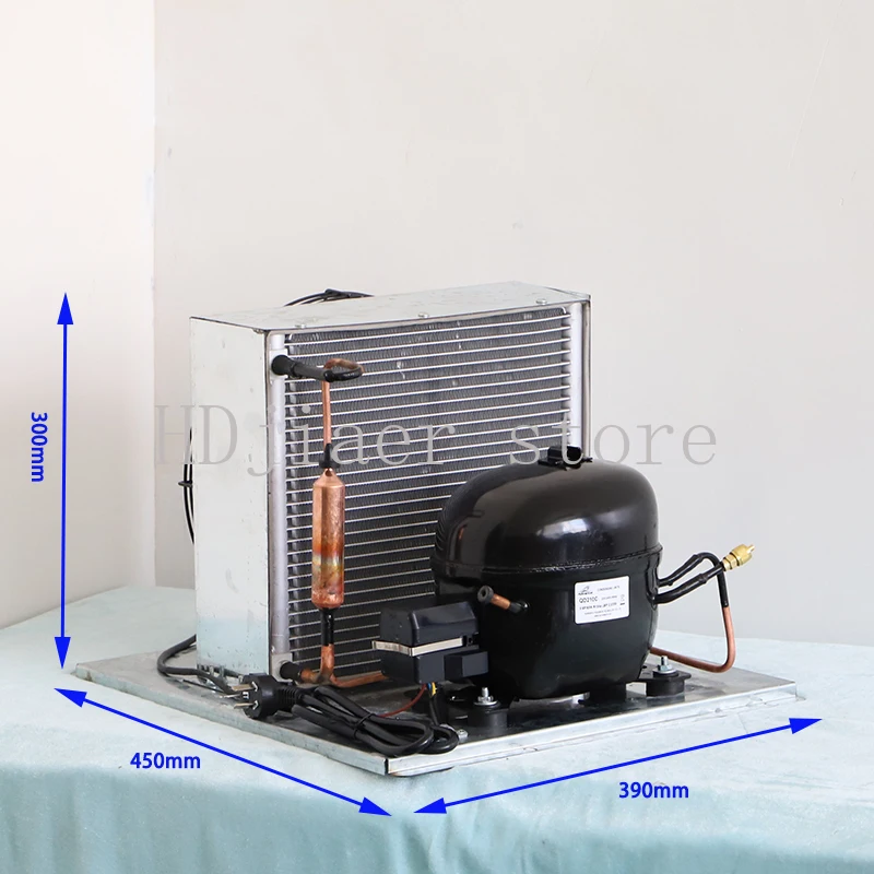 

668W compressor unit condenser small micro custom refrigerator freezer freezer group refrigeration unit fan cooling
