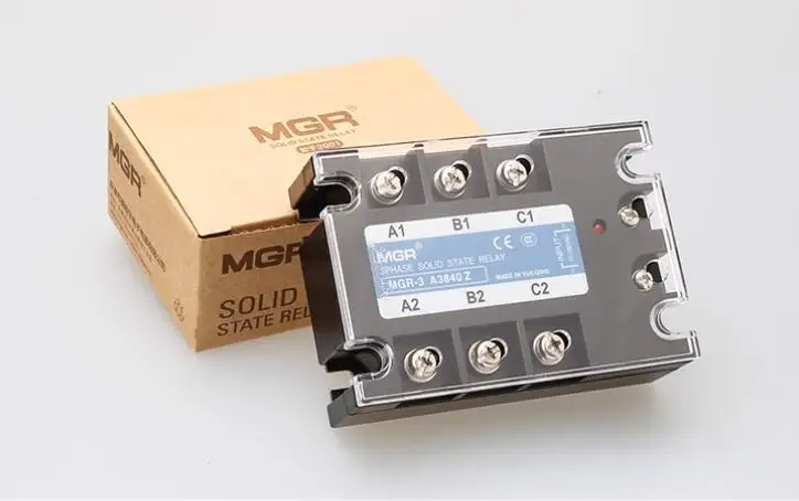 MGR three-phase solid state relay JGX MGR-3 032 3810Z 3825Z 3840Z 3860Z 3875Z 3880Z DC to AC