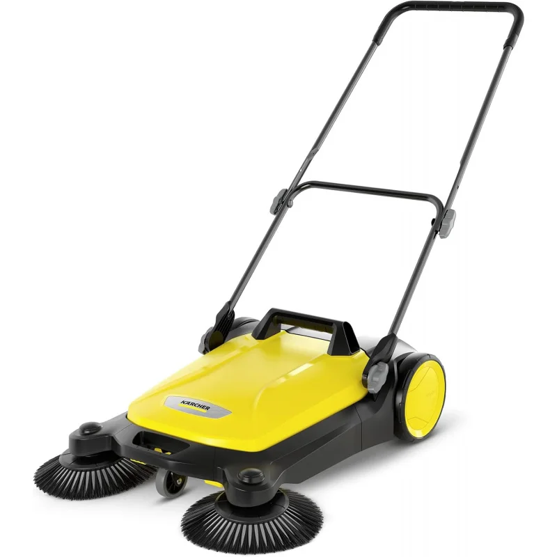 Kehrmaschine S4 Twin (max. Abdeckung 2400 M2/Stunde, 2 Seitenbürsten, Kehrbox, 20 Liter,