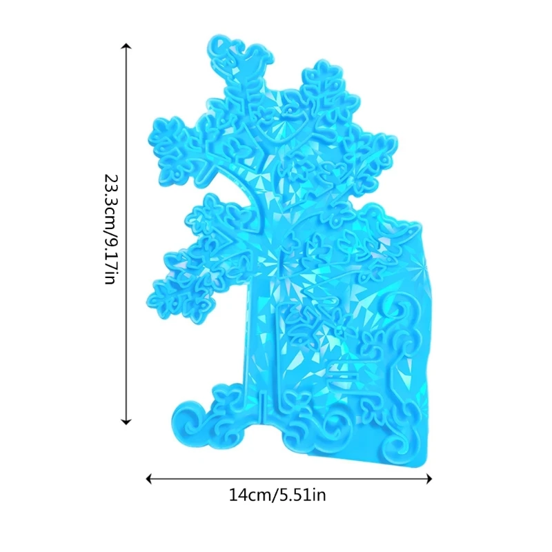 Ancient Tree Decorative Mould Desktop Decorations Silicone Mold Vintage Art Resin Mould Light and 97QE