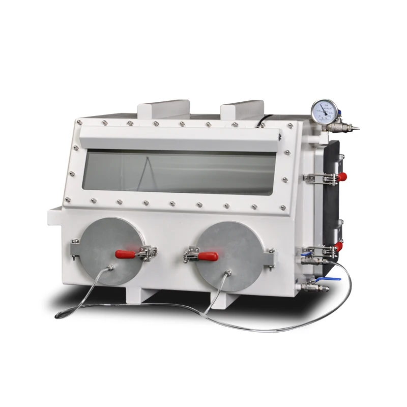 

Вакуумная камера-перчаточный бокс из нержавеющей стали для лабораторных испытаний в инертной среде, вакуум до -0.1 МПа