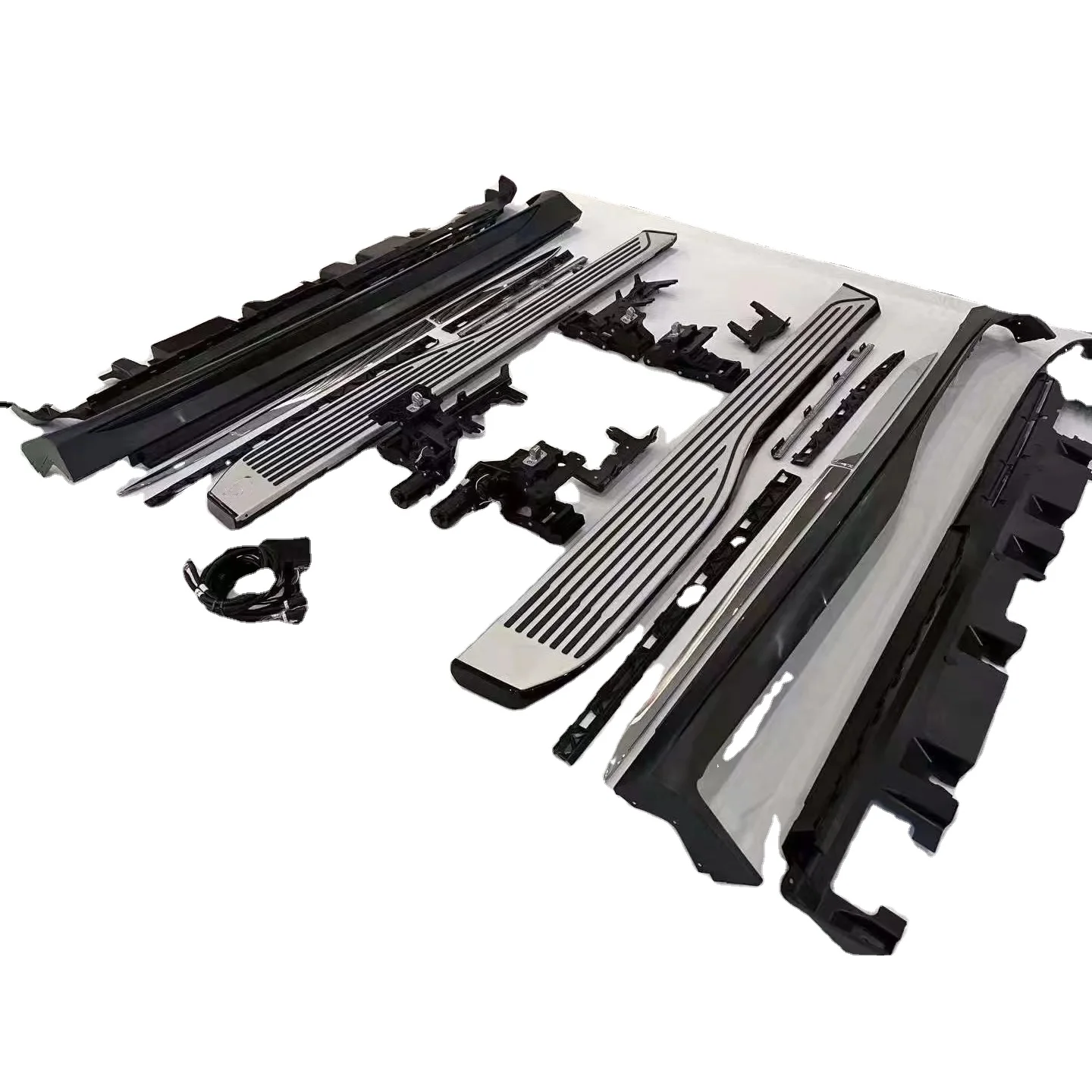 

Высококачественные алюминиевые электрические выдвижные подножки с LED-подсветкой для BMW X5 X7