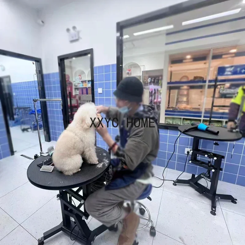 

Pet Special Beauty Pneumatic Lifting Rotating Shearing Beauty Table Cosmetic Table