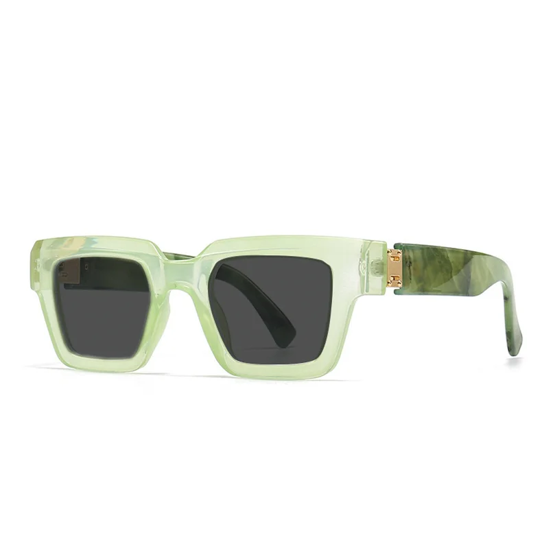LOERHUNAR 2025 Neue Marke Design Quadratischen Rahmen Myopie Sonnenbrille für Frau und Mann UV400 Sonnenschirm Mode Sonnenbrillen 0 bis -6,0 – Detail 11