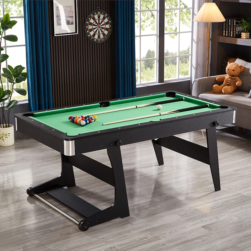 

Affordable 6ft Mini 3-in-1 Foldable Pool Table for Kids Indoor Use