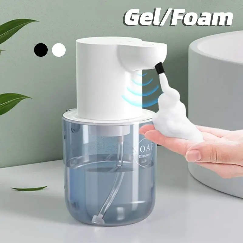 

400ml Touchless Soap Dispenser 4 Gears Infrared Sensor Electric Sanitizer Dispenser IPX5 Waterproof Kitchen Bathroom Accessories