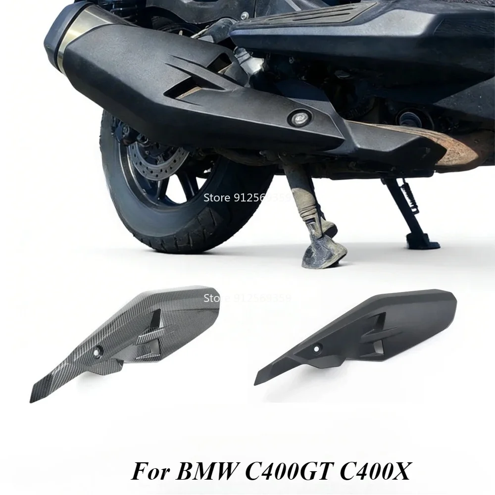C400 GT C400 X Accessories Motorcycle Exhaust Pipe Protection Guard For BMW C400GT C400X 2019-2023 Exhaust Heat Shield Cover Kit