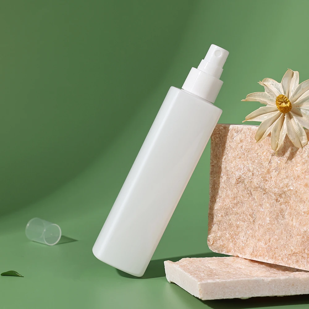 1/10 pz Spray Bottiglie Bianche 200 ml/6.76 oz Vuoto Nebbia Fine Contenitori Liquidi Riutilizzabili In Plastica per Oli Essenziali Pulizia di Viaggi