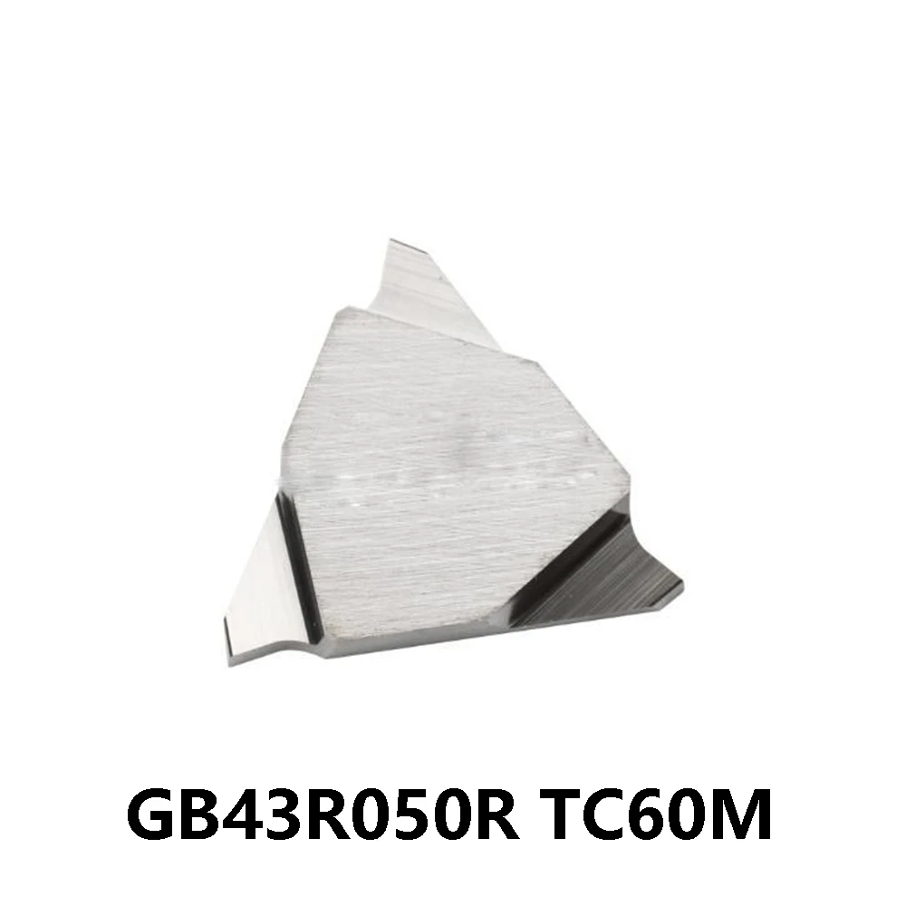 

GB43R GB43 R 050 GB43R050R TC60M Carbide Inserts Original CNC Lathe Cutter Shank Turning Tools Machine Plates Holder Hard Knife