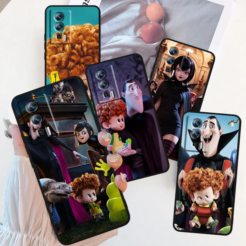 Hotel Transylvania Disney Film For Xiaomi Redmi 9A 9C 9AT 10C 9 9T 10 12C 13C A3 12 K60 A1 K50 K40 5G Black TPU Phone Case