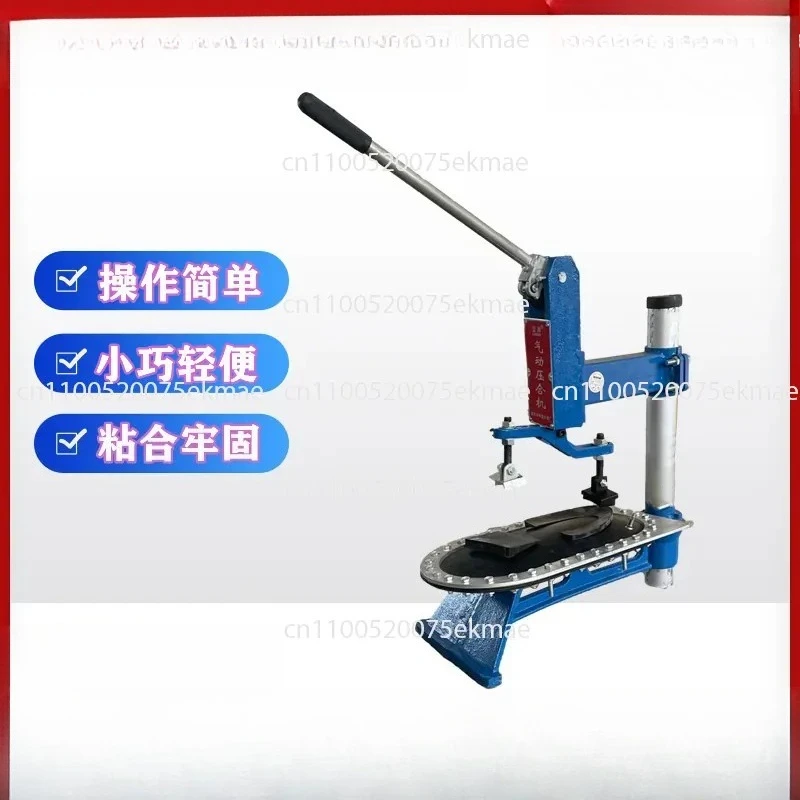 New Type Hand Press Small Double Sole Upper Sole Bonding and Reinforcement Manual Desktop Bottom Press Shoe Making Machinery