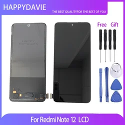 TFT  For Xiaomi Redmi Note 12 4G 5G LCD Display Touch Digitizer Screen Full Assembly Replacement