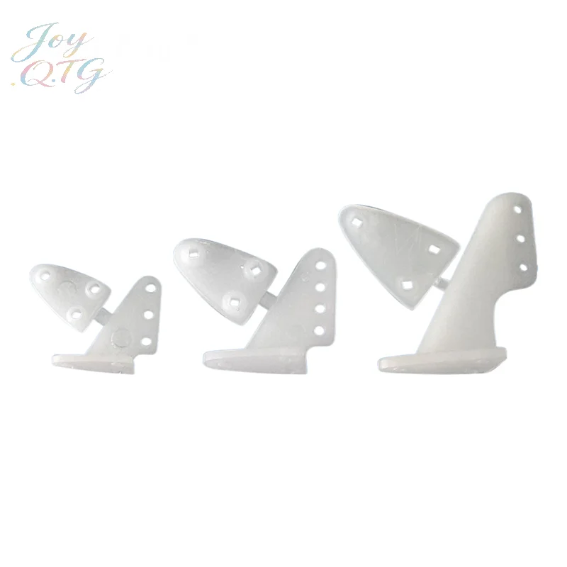 

Hot 10Pcs Electric Planes Foam Model Accessories Nylon Pin Horn/ Zip Horns Without Screws 3 Hole/4 Hole RC Airplanes Parts