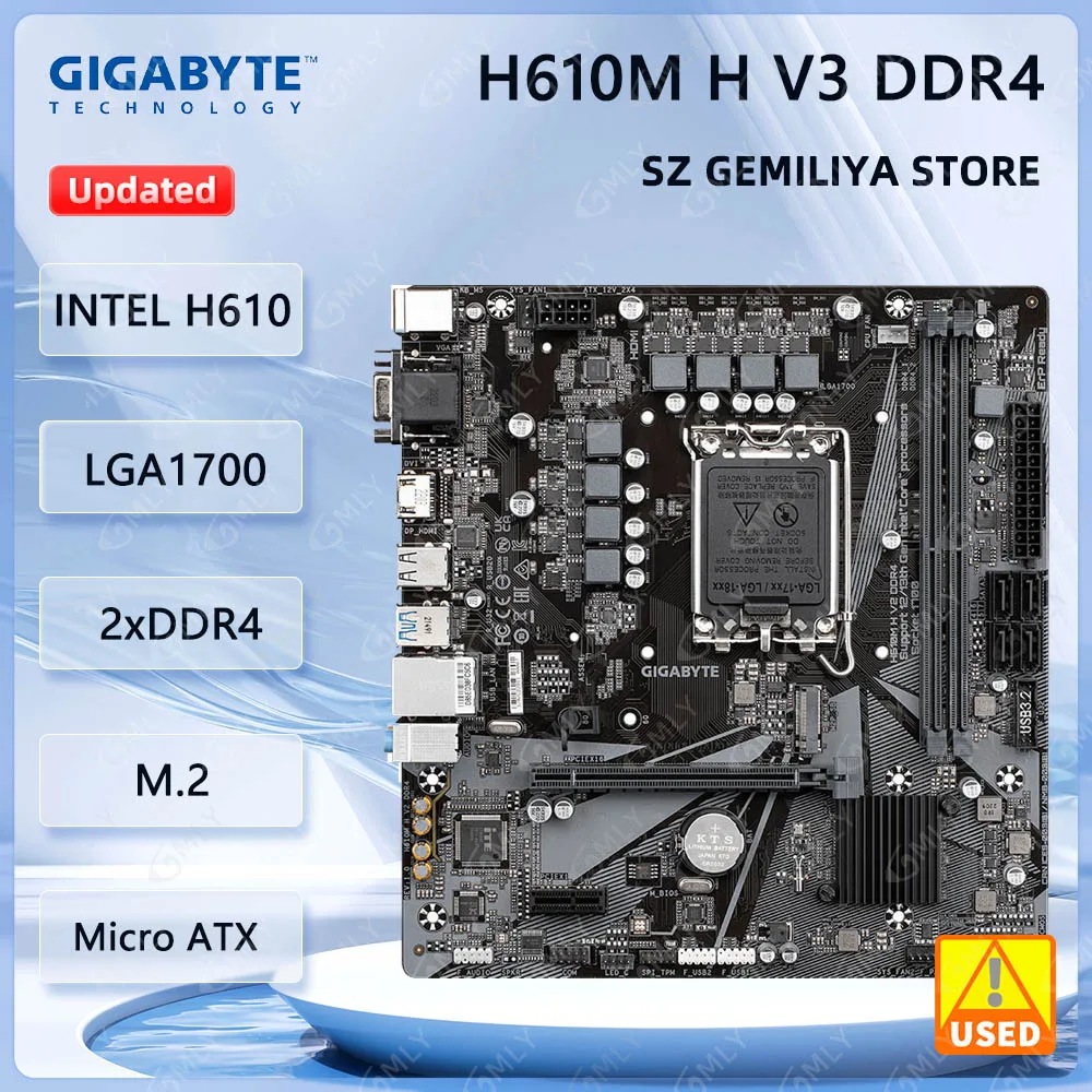 Gigabyte H610M H V3…