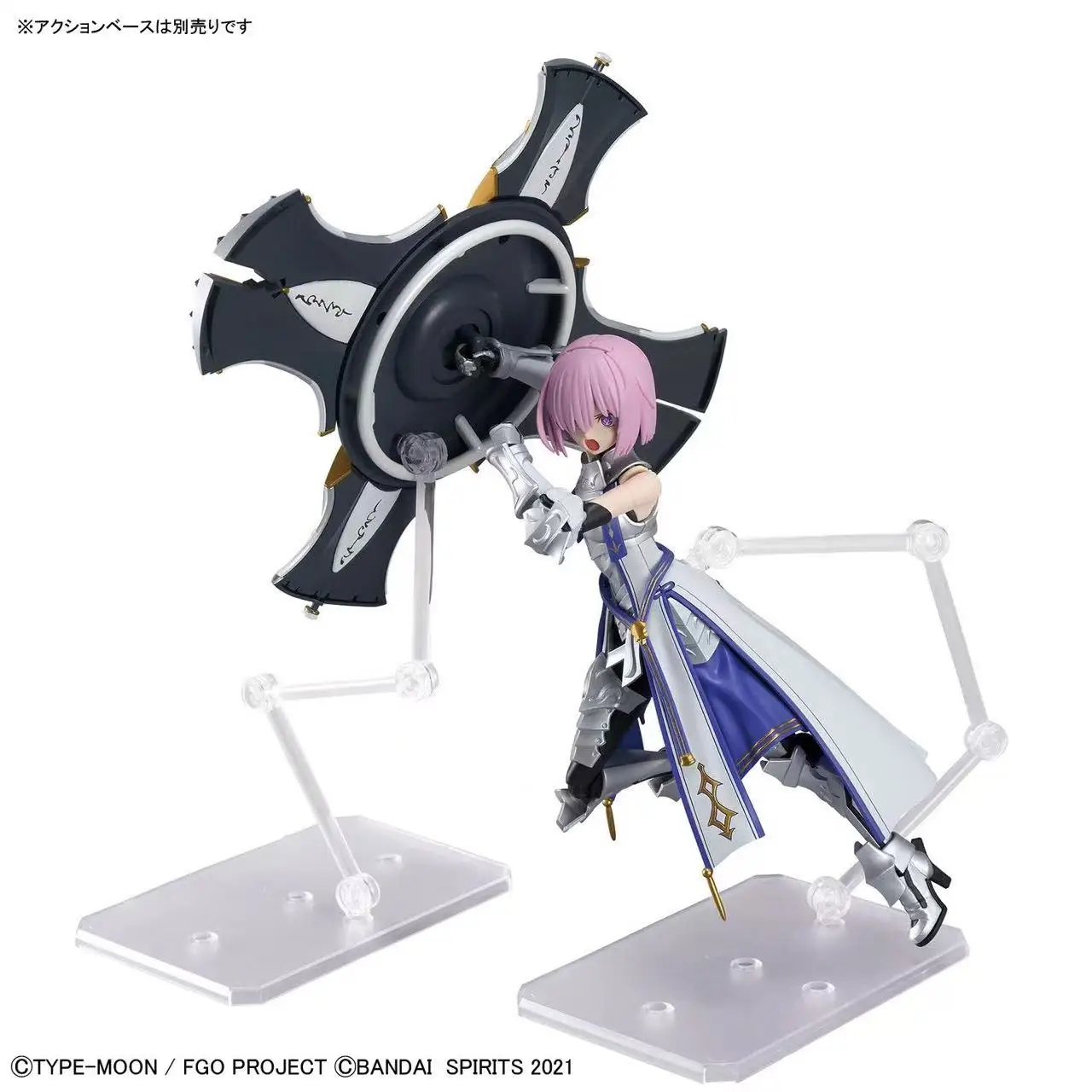 In Stock Original Bandai Mash Kyrielight Model Kit 15cm Fate Grand Order Anime Character Collectible Display Toy Desktop Gifts view 3