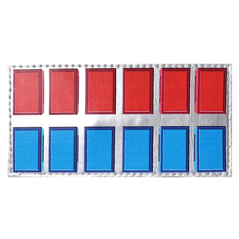 Fantasia Imperial Admiral Shoulder Pins Patch Movie Space Battle Disfraz Costume Accessories Men Halloween Carnival Party Props
