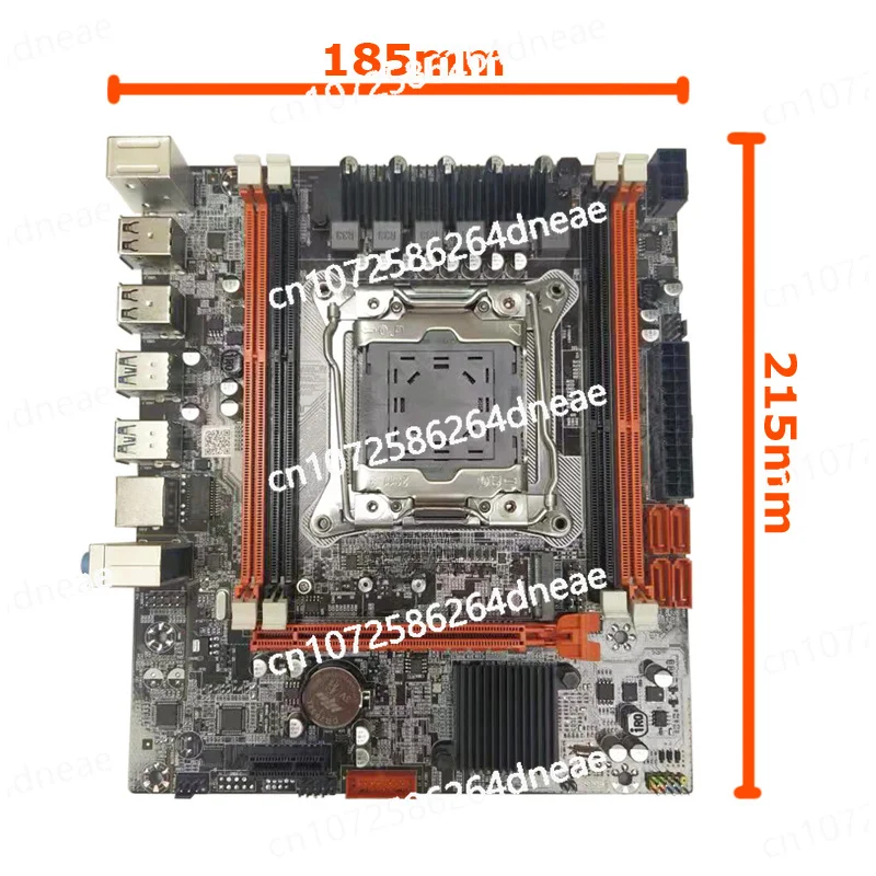 X99H main board game open, studio computer main board with 32G DDR4 memory E5 2670V3cpu